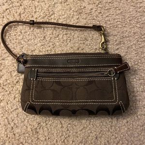 Coach wristlet
